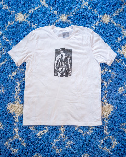 Spank Stamp | Black on White - Short Sleeve Tee